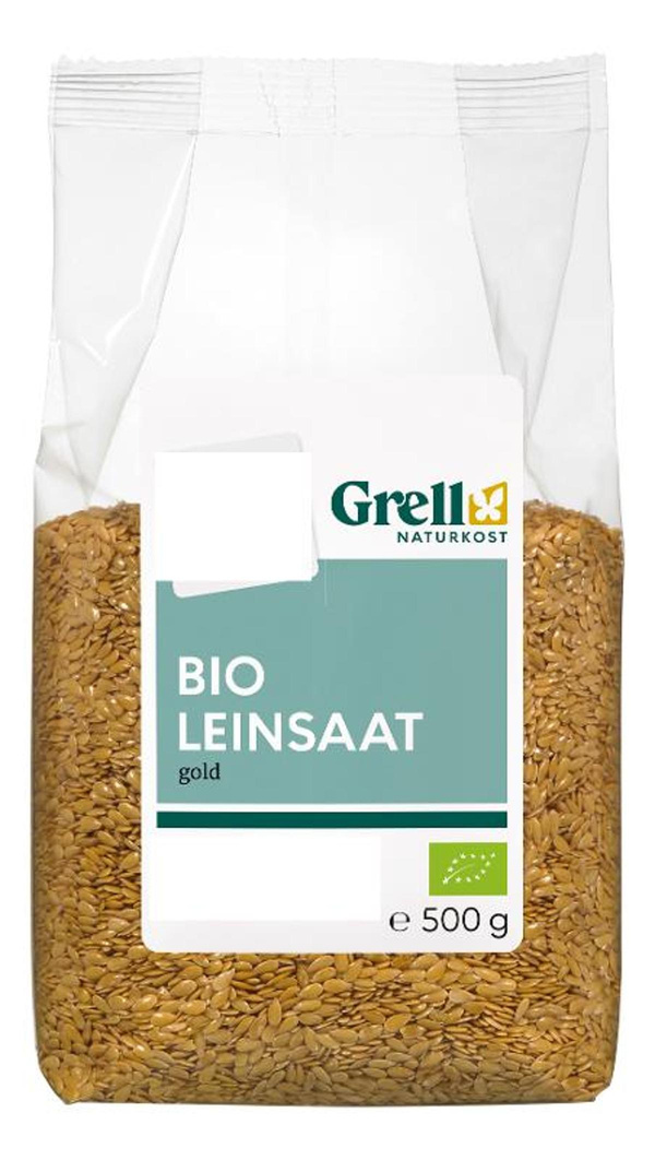 Produktfoto zu Leinsamen gold 500g