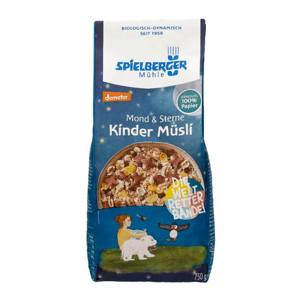 Produktfoto zu Mond und Sterne Müsli 375g