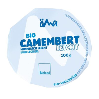 Produktfoto zu ÖMA Camembert leicht, Bioland