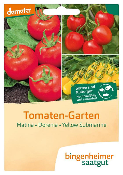 Produktfoto zu Saatgut Mischung Tomaten-Garten