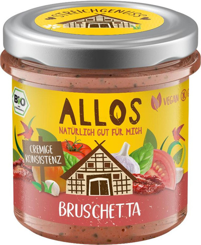 Produktfoto zu Streichgenuss Bruschetta, Brotaufstrich