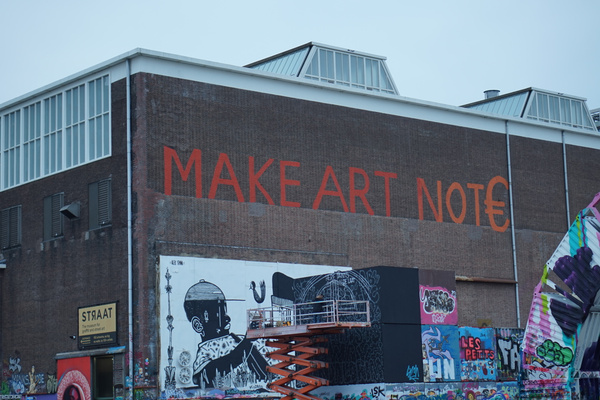 Fassade Street Art Museum Amsterdam