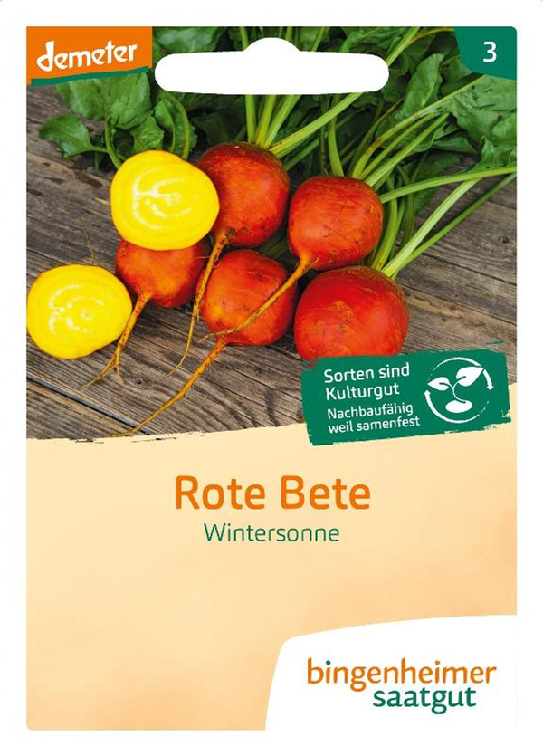 Produktfoto zu Saatgut Gelbe Bete