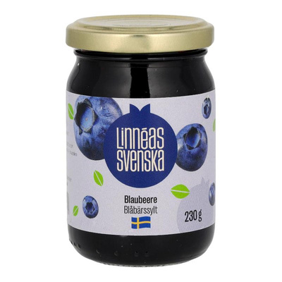 Produktfoto zu Blaubeerkonfitüre 230g