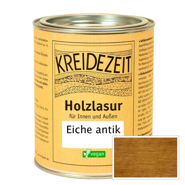 Produktfoto zu Holzlasur außen_Eiche antik  0,75l