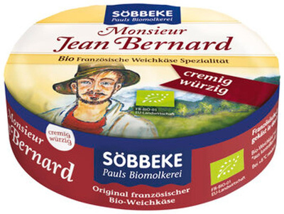 Produktfoto zu Weichkäse 'Monsieur Jean Bernard', cremig würzig 200g