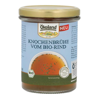 Produktfoto zu Knochenbrühe vom Rind (Glas)