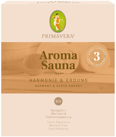 Produktfoto zu Aroma Sauna Set Kraft und Ruhe