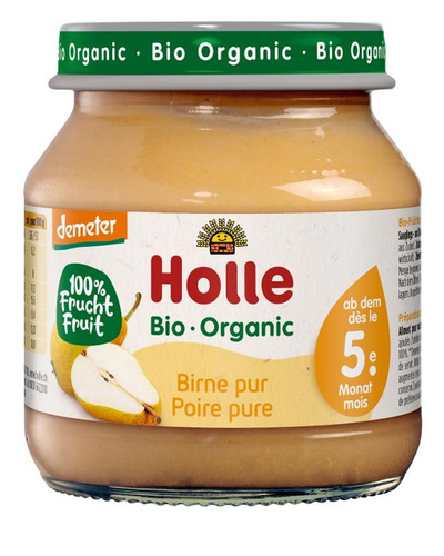 Produktfoto zu Birne Pur (Holle) 125g