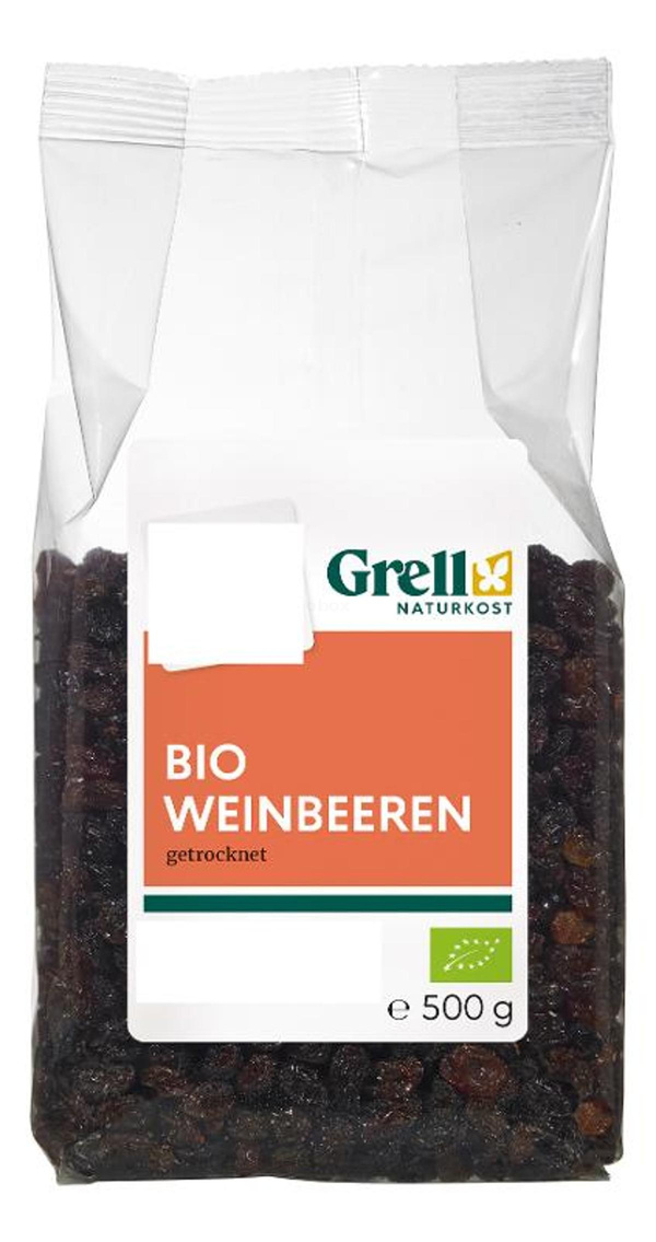 Produktfoto zu Weinbeeren geölt ungeschwefelt 500g