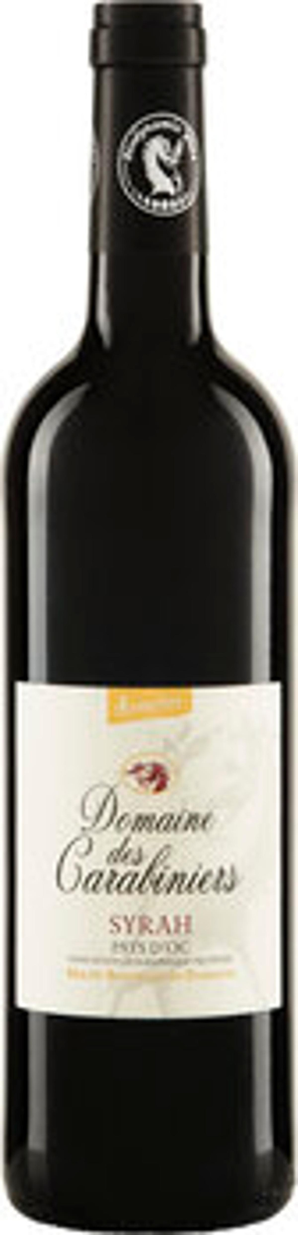 Produktfoto zu Syrah IGP Carabiniers 0,75l