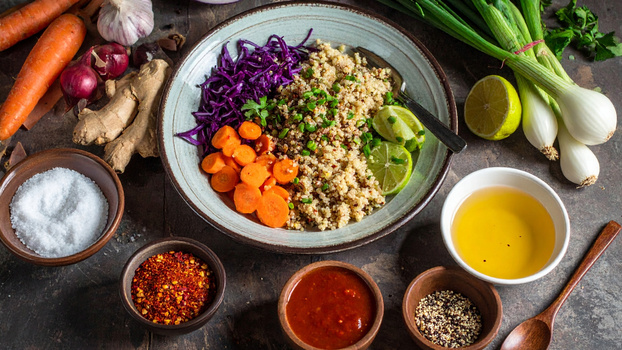 Rezeptbild für Quinoa Asia-Style