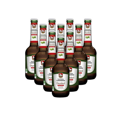 Produktfoto zu Lammsbräu dunkel alkoholfrei 10x0,33l