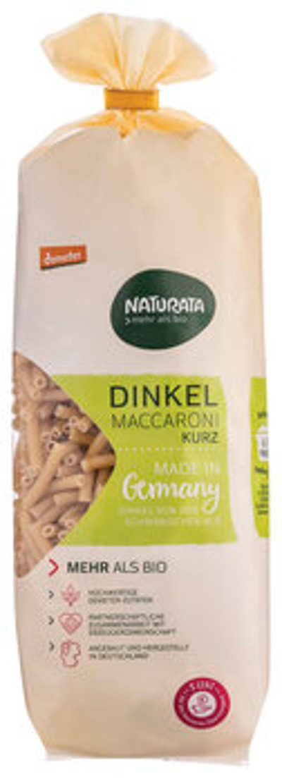 Produktfoto zu Dinkel Maccaroni kurz, hell