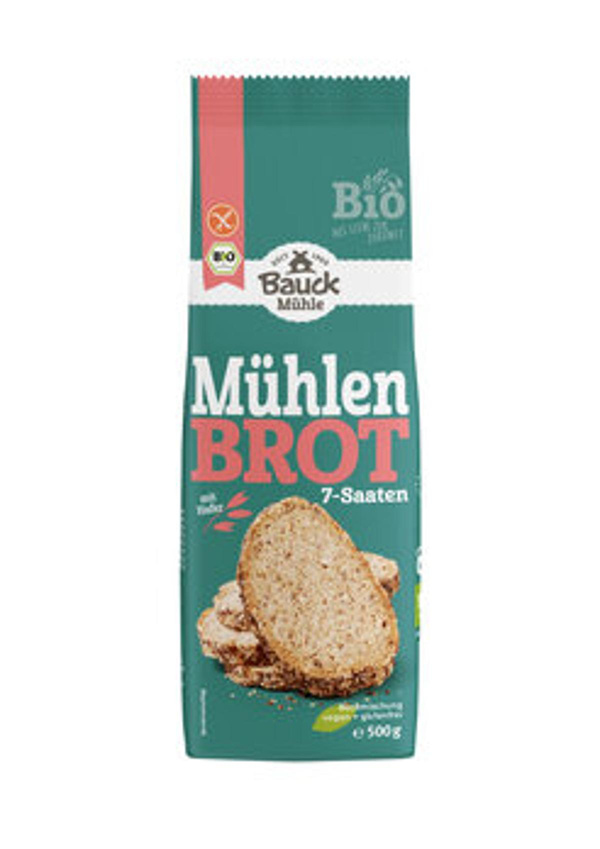 Produktfoto zu Mühlenbrot 7 Saaten glutenfrei 500g