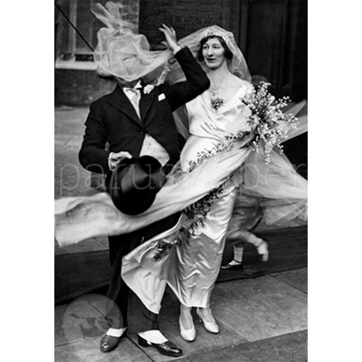 Produktfoto zu Postkarte Hochzeit
