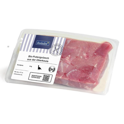 Produktfoto zu Putengulasch aus der  Oberkeule ca 400g