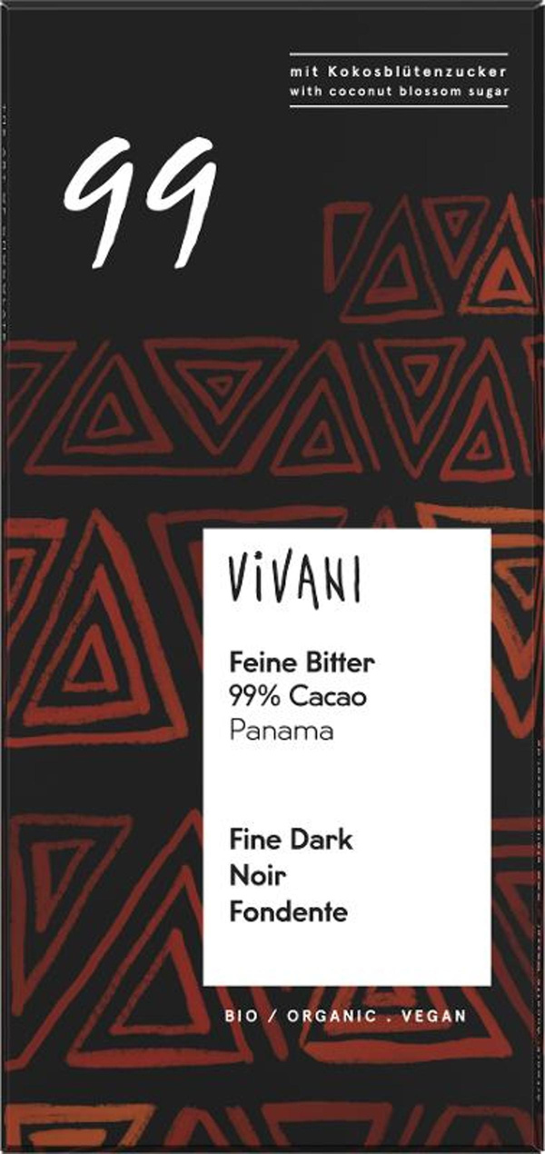 Produktfoto zu Feine Bitter 99% Cacao 80g