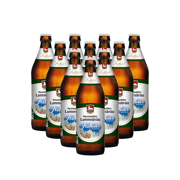 Produktfoto zu Lammsbräu Winterfestbier 10x0,5l
