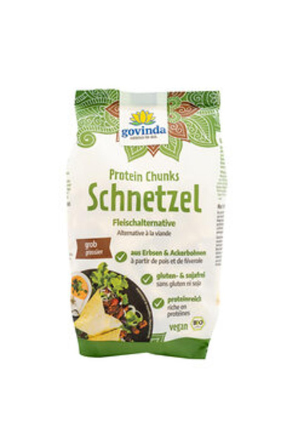 Produktfoto zu Protein Chunks 'Schnetzel' Fleischalternative