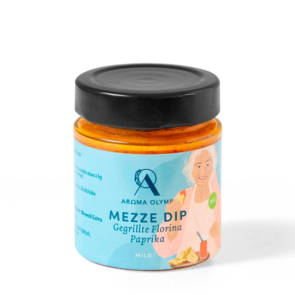 Produktfoto zu Mezze Dip - gegrillte Florina Paprika & Olivenöl