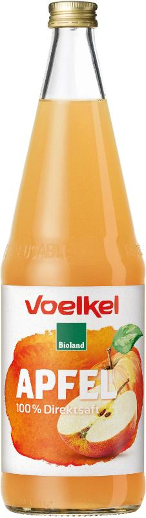 Produktfoto zu Heimischer Apfel, 100% Direktsaft, Bioland
