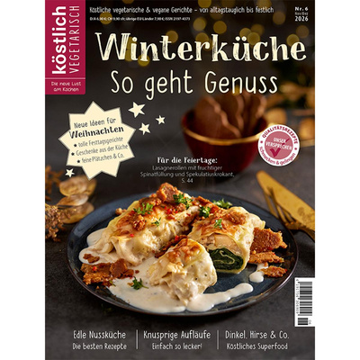 Produktfoto zu köstlich vegetarisch Zeitschrift