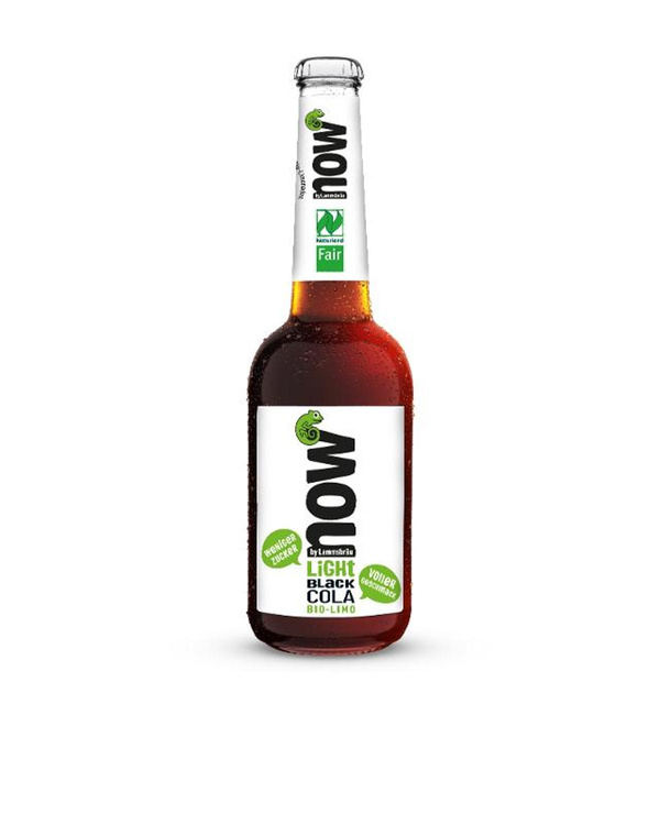 Produktfoto zu Kiste now light Black Cola 10x 0,3l