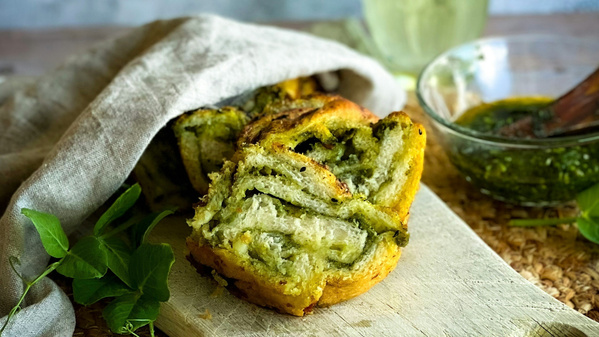 Bärlauch-Brot selbstgemacht