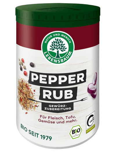 Produktfoto zu Pepper Rub Gewürzzubereitung Streudose 105g