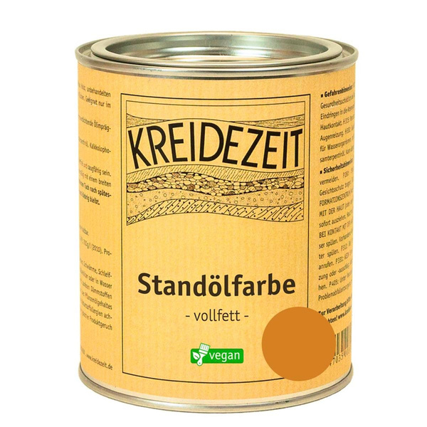 Produktfoto zu Standölfarbe vollfett 0,75l -ocker-