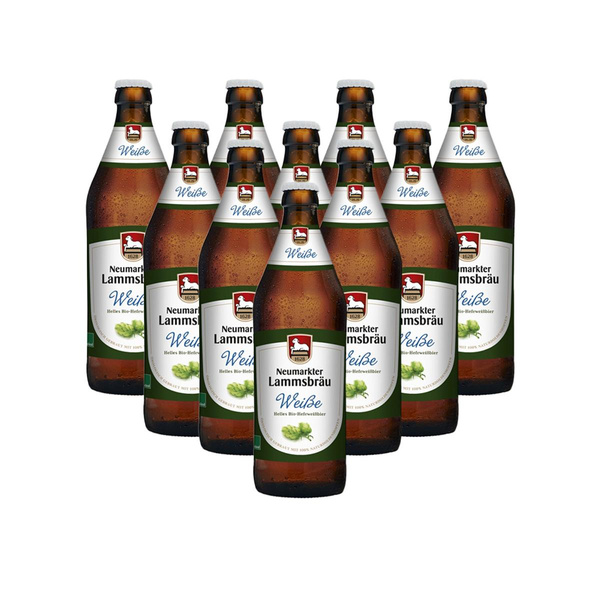 Produktfoto zu Lammsbräu Weiße 10x 0,5l