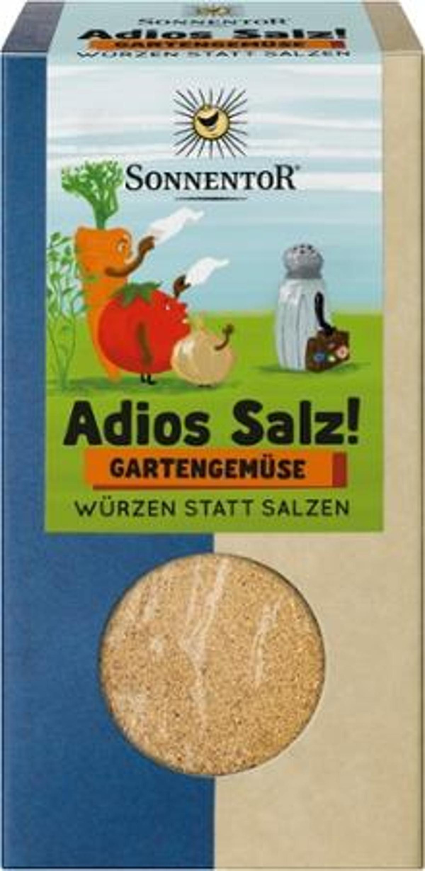 Produktfoto zu Adios Salz Gartengemüse 60g