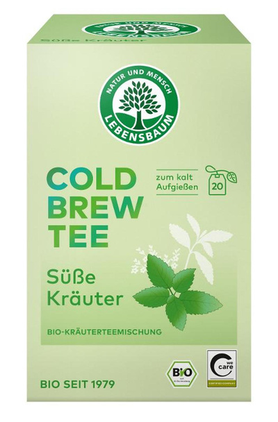 Produktfoto zu Cold Brew Tee, Süße Kräuter