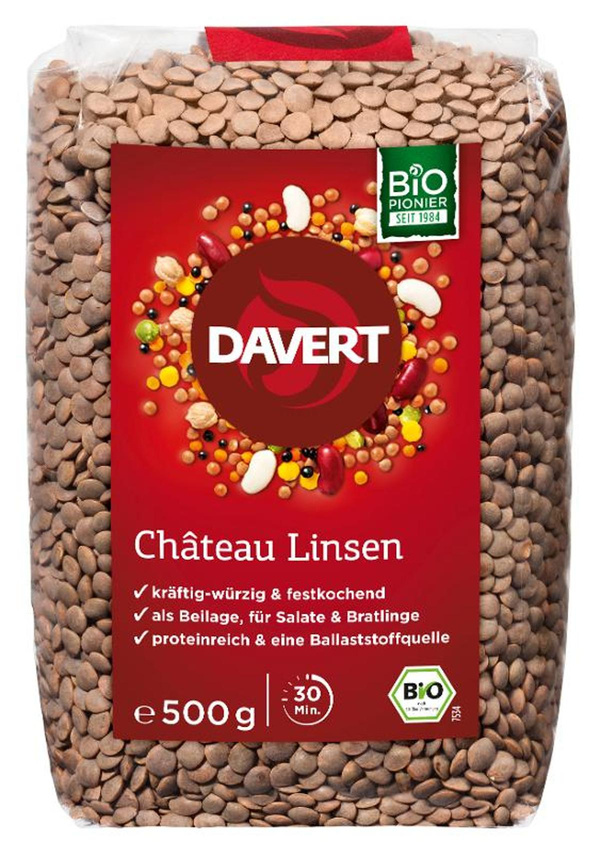 Produktfoto zu Chateau Linsen (braun) 500g