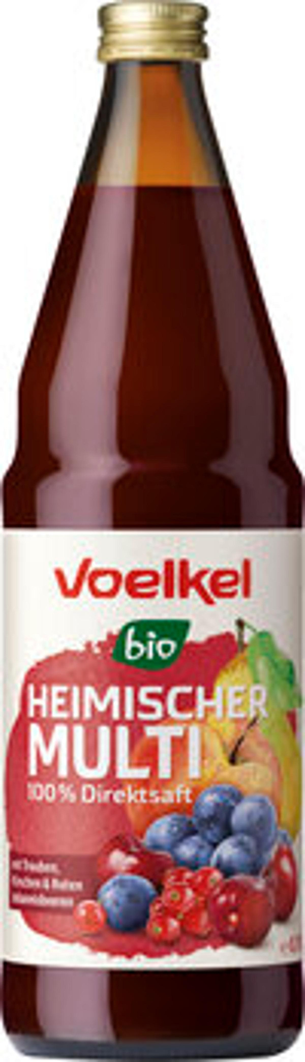 Produktfoto zu Heimischer Multi rot (Trauben, Kirschen ,Rhababer) 0,7L VOE