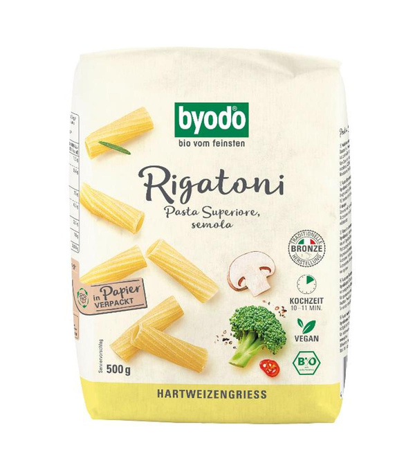 Produktfoto zu Rigatoni, 'Pasta Superiore, semola' 500g