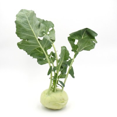 Kohlrabi mit Grün
