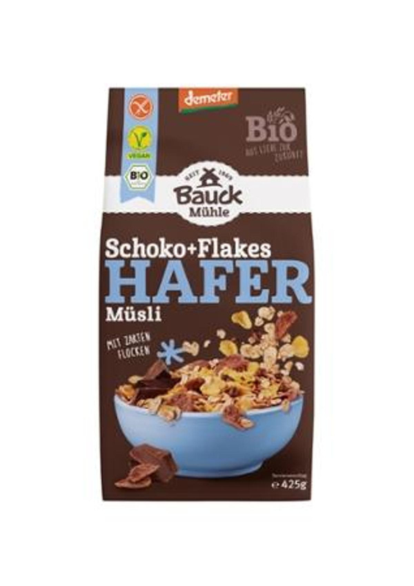 Produktfoto zu Hafer Müsli Schoko Flakes glutenfrei