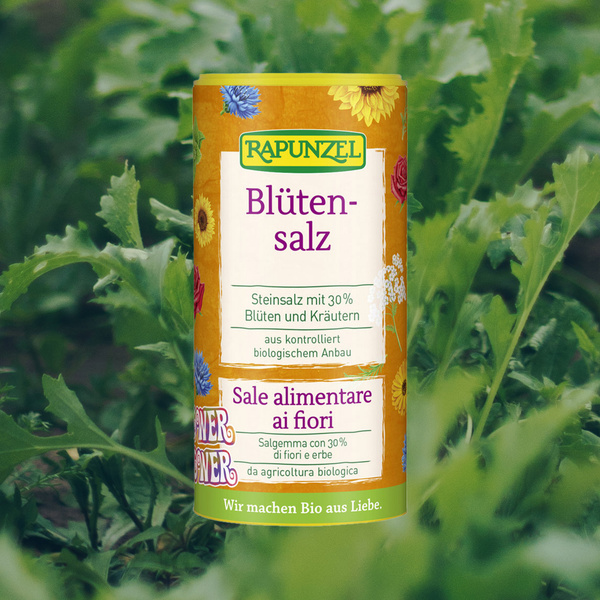 Grünland Produktbild Blütensalz von Rapunzel