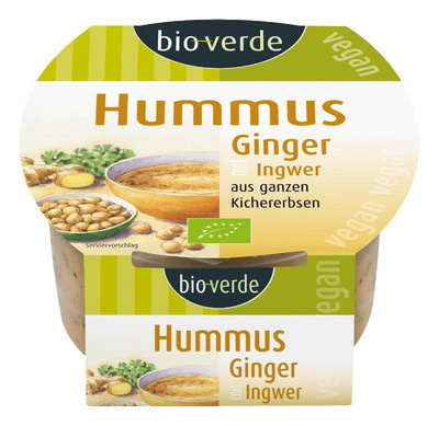 Produktfoto zu Hummus Ginger (mit Ingwer und Koriander) 150g