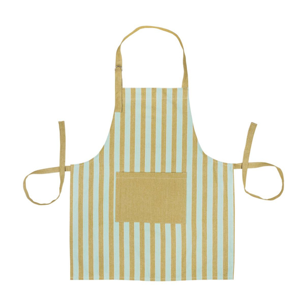 Produktfoto zu Küchenschürze Streifen Grün