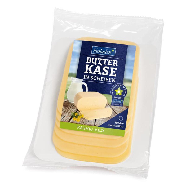 Produktfoto zu b*Butterkäse - Scheiben 150g