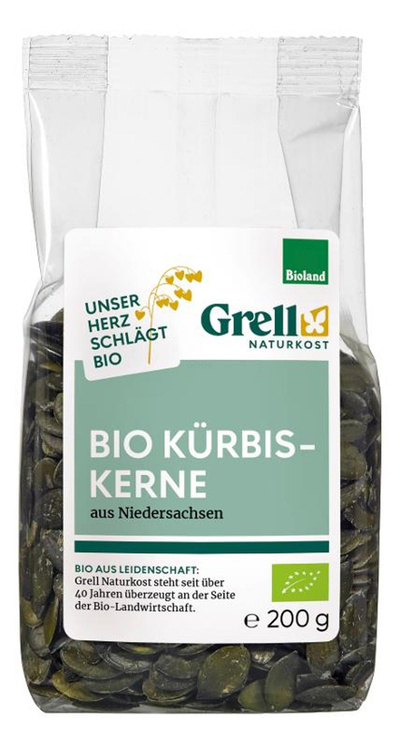 Produktfoto zu Kürbiskerne aus Niedersachsen, Bioland