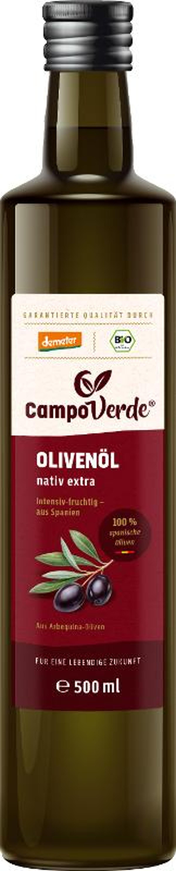 Produktfoto zu Olivenöl nativ extra aus Spanien, Demeter