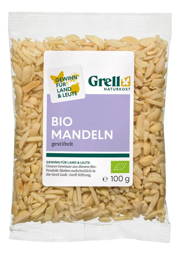 Produktfoto zu Mandeln blanchiert, gestiftet 100g