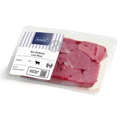 Produktfoto zu Gulasch vom Rind ca 400g