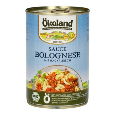 Produktfoto zu Sauce Bolognese mit Hackfleisch (Dose) 400g