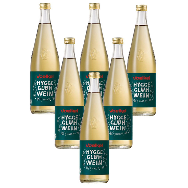 Produktfoto zu Hygge Glühwein weiß 10% vol. Kiste 6x0,75l