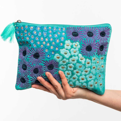 Produktfoto zu Samttäschchen Blossom